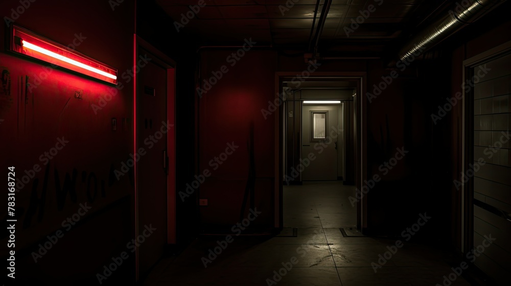 hallway exit light hallway exit light