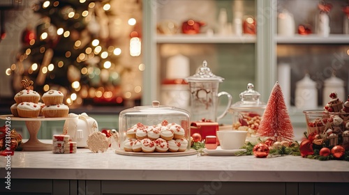 Wallpaper Mural focus blurred holiday interior design Torontodigital.ca