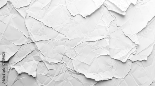 Ripped white paper texture