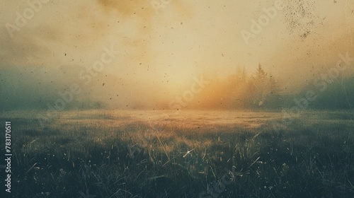 Earthy grainy gradient effect for naturalistic compositions © KerXing