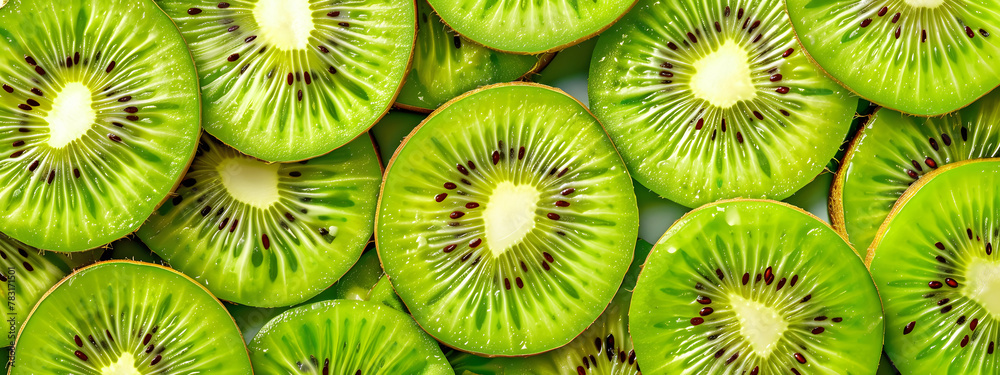 Kiwi fruit background Kiwi fruit background