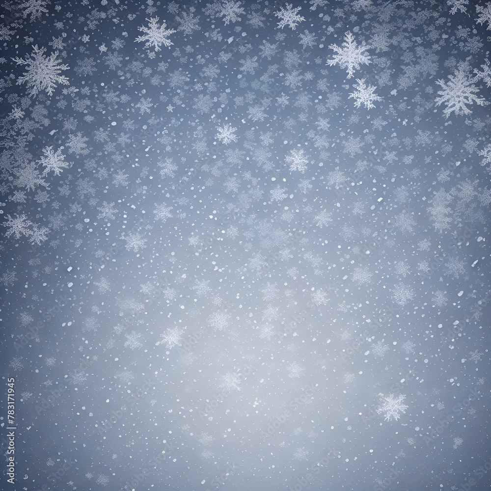 Fototapeta premium winter snowflakes background