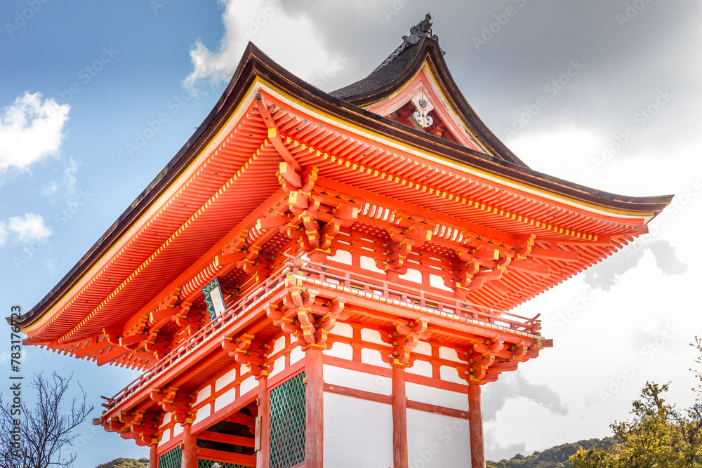 Fototapeta premium Kiyomizu-dera Temple, Higashiyama Ward, Kyoto, Japan