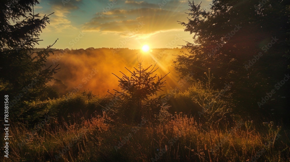 a sunrise somewhere in the World a sunrise somewhere in the World