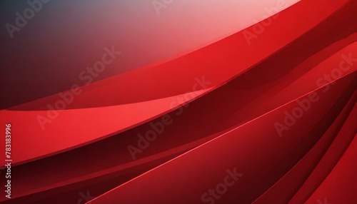 Fiery Symphony: Abstract Red Composition"