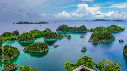 Fotografie Piaynemo viewpoint on Raja Ampat