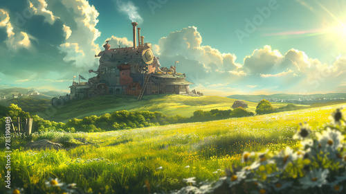 Fantasy landscape photo