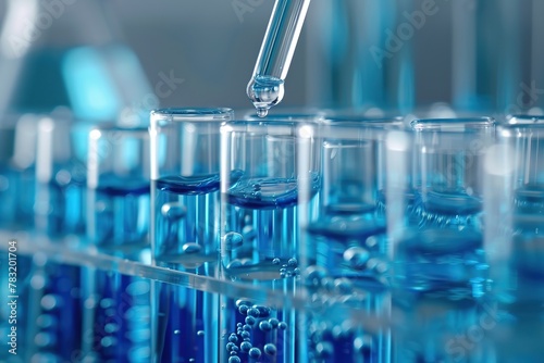 Modern Medical Research Laboratory. Scientific Lab Biotechnology. Equipment of that used in laboratories, hospitals, research labs, industry etc. Analysis of solvents, drugs, residues, pharmaceuticals