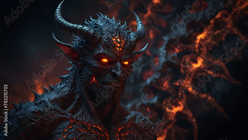 Realistic Demon Astaroth Artwork photo