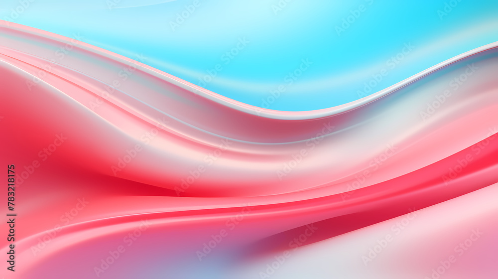 Abstract Fluid Art in Vibrant Pink and Blue Tones Abstract Fluid Art in Vibrant Pink and Blue Tones