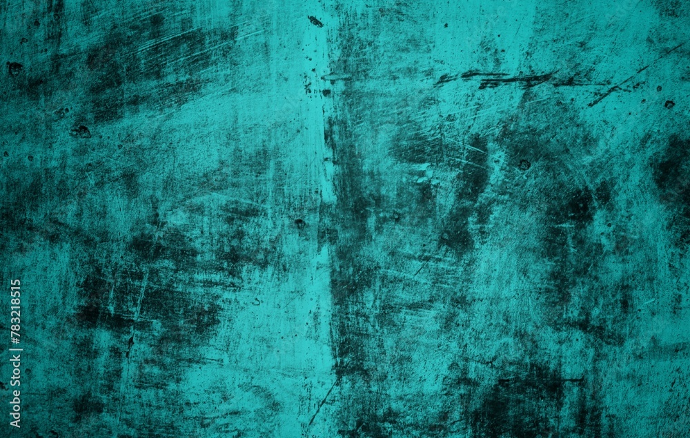 Fototapeta premium Rich dark blue green background texture, marbled stone or rock textured banner with elegant mottled dark and light blue green color and design