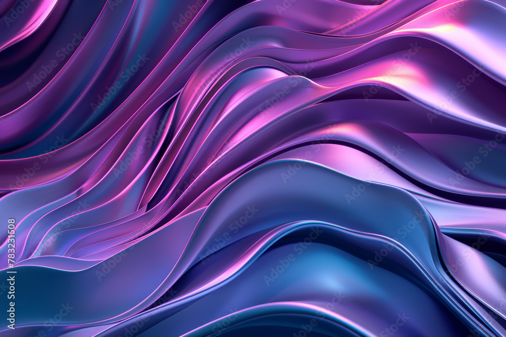Obraz premium Abstract Background with Wavy Lines
