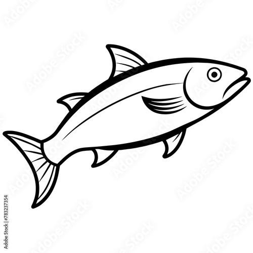 salmon-fish-icon-vector-illustration