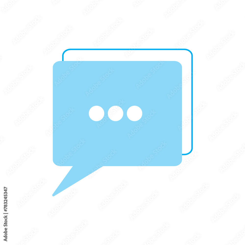 Chat icon vector. speech bubble icon. comment icon vector. message. contact us Chat icon vector. speech bubble icon. comment icon vector. message. contact us