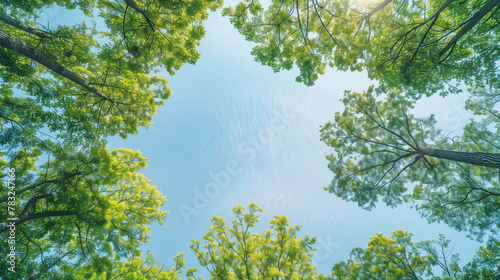 trees in the forest