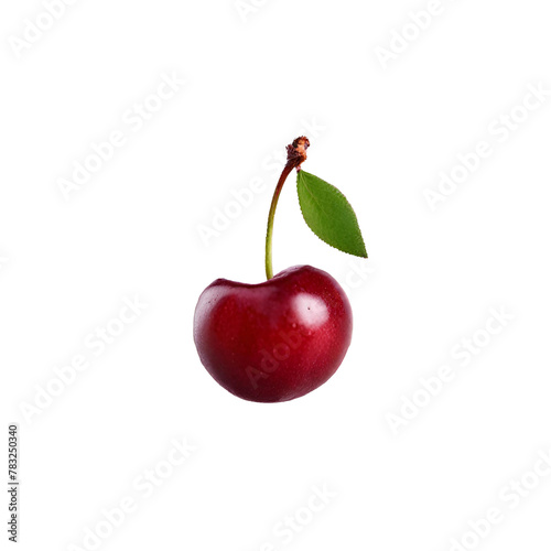 two red cherries