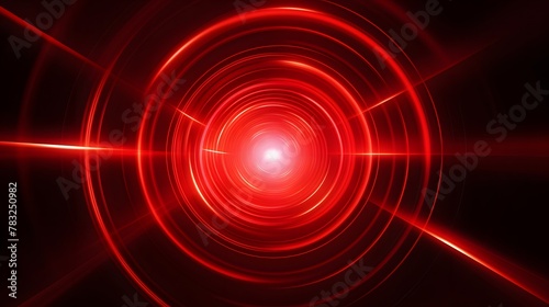 Radial red light through the tunnel glowing in the darkness for print designs templates, Advertising materials, Email Newsletters, Header webs, e commerce signs retail shopping, advertisement business