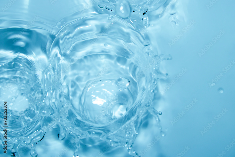 Blue water crown for use as a background image. Blue water crown for use as a background image.
