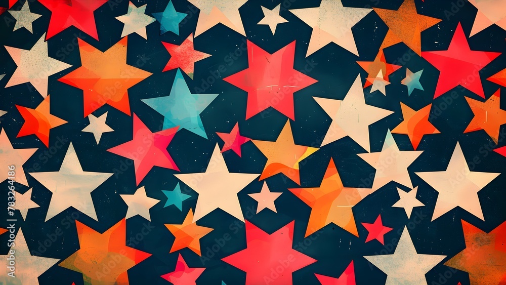 Star pattern background Star pattern background
