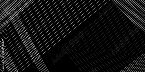 Abstract vector high tech parallel wave line elegant black striped diagonal line technology concept web texture. Vector gradient gray line pattern Transparent monochrome striped minimal tech.
