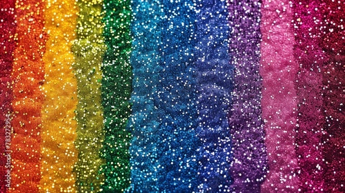 rainbow glitter texture background, rainbow color glitter on the wall