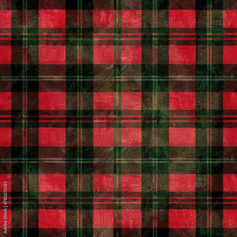 An image of a classic red and green tartan pattern, symbolizing tradition and warmth. An image of a classic red and green tartan pattern, symbolizing tradition and warmth.