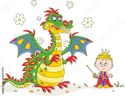 Hungry fire-breathing mythi...