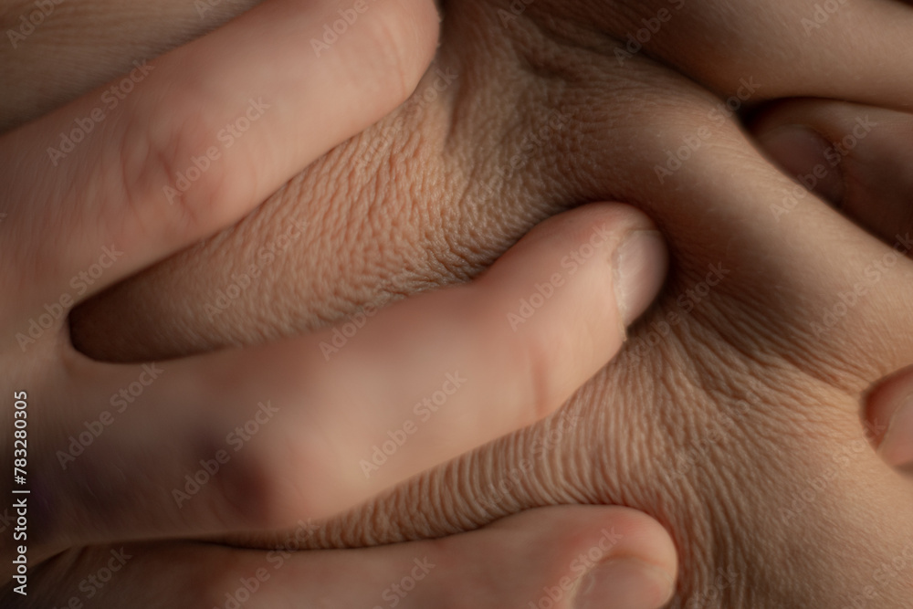 Hands Grab Your Stomach In Pain Hands Grab Your Stomach In Pain