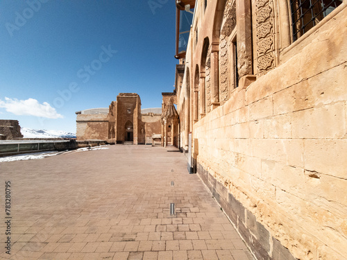 Ishak Pasha Palace ( Turkish : Ishak Pasa Sarayi ) is a semi-ruined palace and administrative complex located in the Dogubeyazit district of Agri province of eastern Turkey.