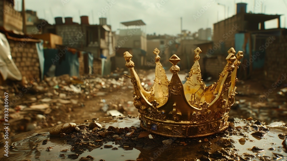 An impactful visual representation of the negative effects of