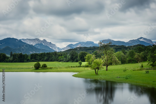 lake in the mountains