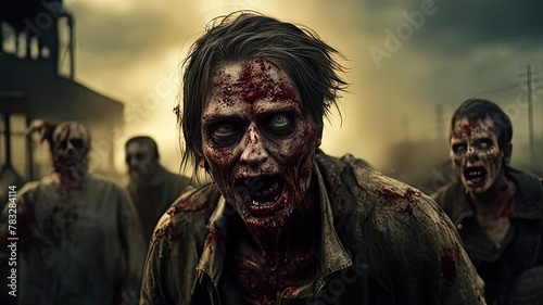 The Walking Dead (zombie) movie. © Romaboy