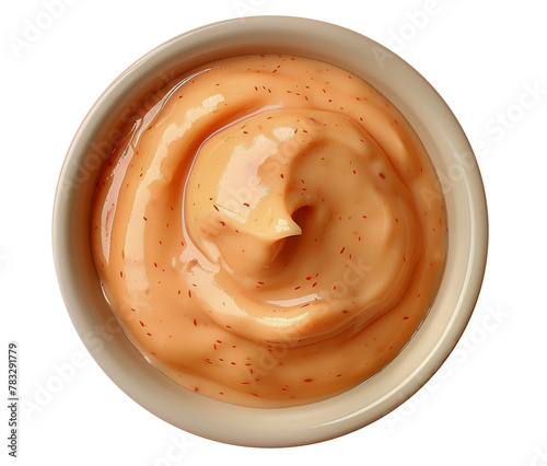 Fry sauce isolated on transparent background