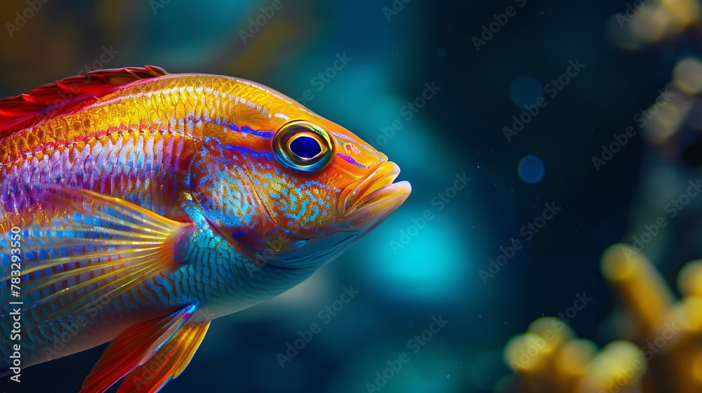 Undersea world. Fish in the sea. Undersea world. Fish in the sea.