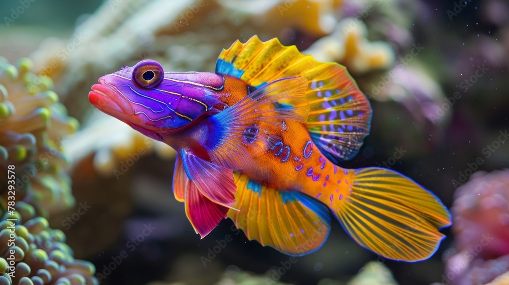 Undersea world. Fish in the sea. Undersea world. Fish in the sea.