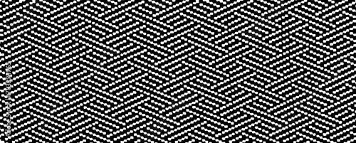 Monochrome texture composed of irregular graphic elements. Distressed uneven grunge background. Abstract vector illustration. Overlay for interesting effect and depth. Isolated on white background.
