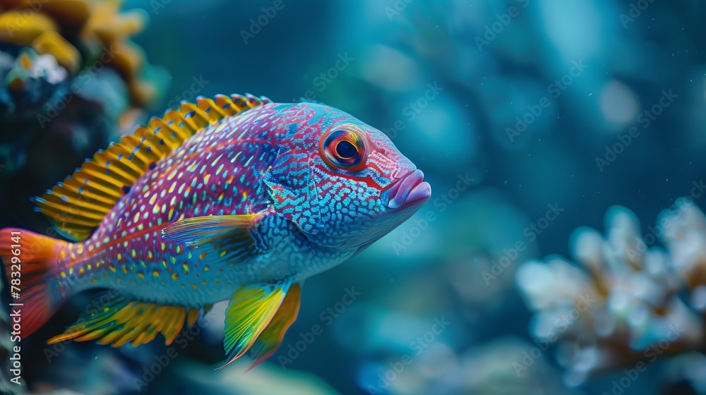 Undersea world. Fish in the sea. Undersea world. Fish in the sea.