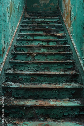 a disused staircase