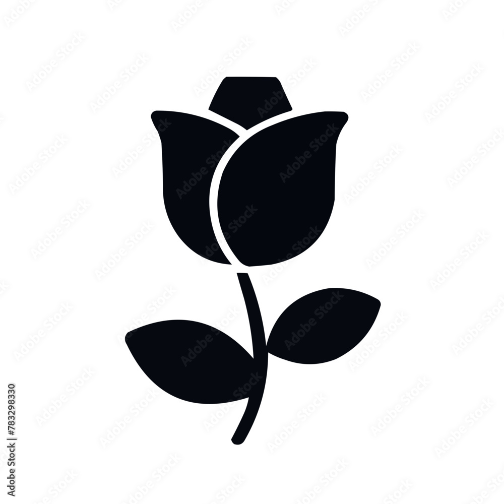rose in a vase rose in a vase