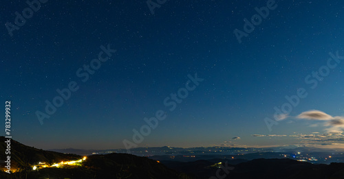 Night scenery in Costa Rica 