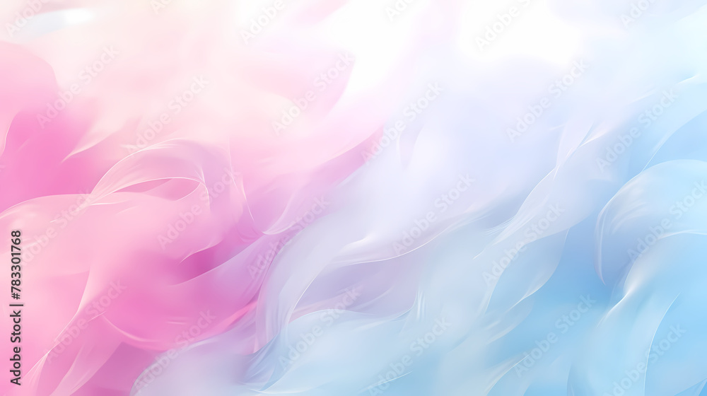 Pastel Blue and Pink Swirling Smoke on a Soft Background Pastel Blue and Pink Swirling Smoke on a Soft Background