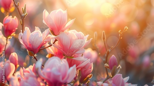 Close up of Magnolia Flower