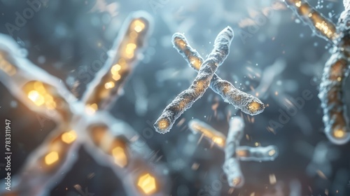 In Fragile X syndrome, the X chromosome exhibits a vulnerable site, a topic of interest in medical science and biotechnology research.