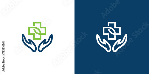 hospital logo, healthy, medicine logo, logo template