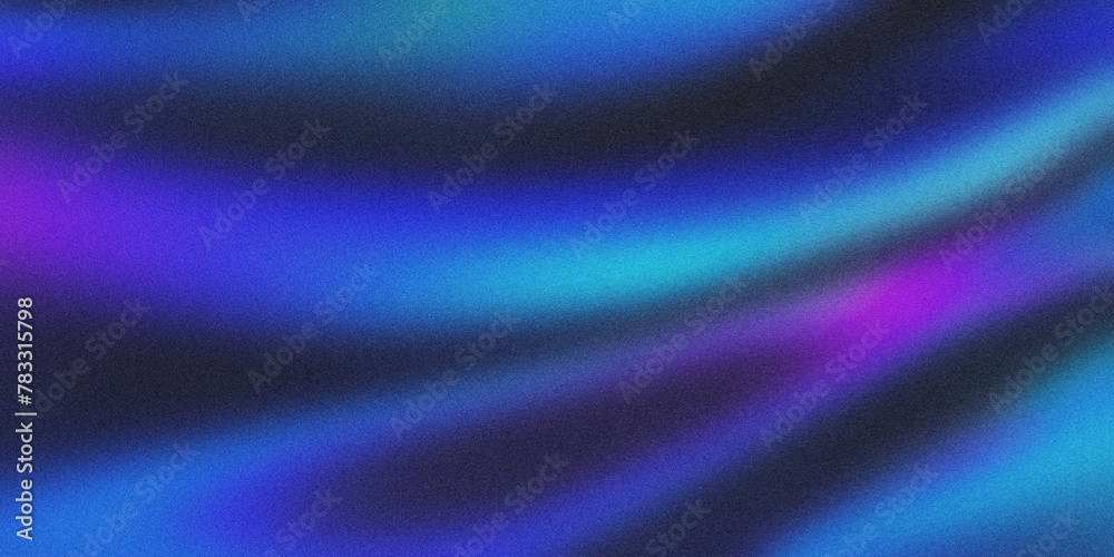 Obraz premium Dark Blue And Light Blue Color Grainy Texture Gradient Background