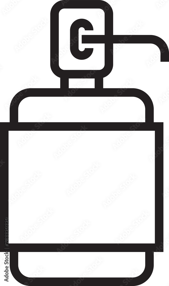 Spray Bottle Icon Spray Bottle Icon