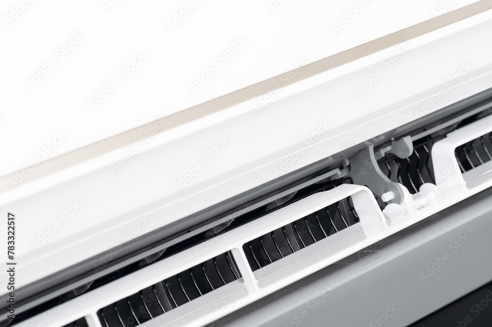 Plastic ventilation holes in air conditioner Plastic ventilation holes in air conditioner