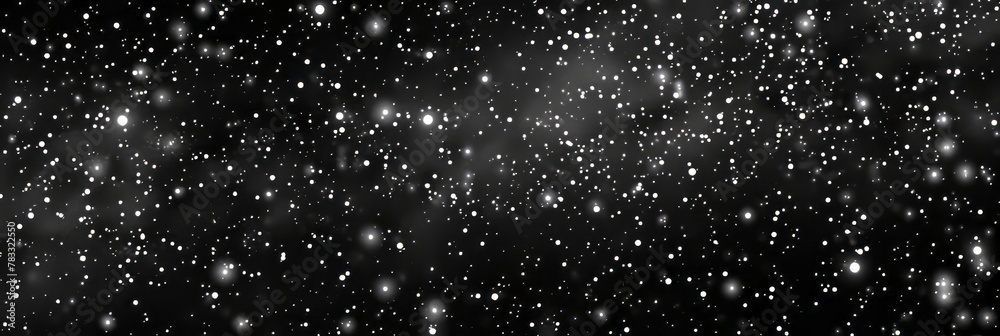 Obraz premium Abstract bright bokeh light background, festive Christmas background, banner