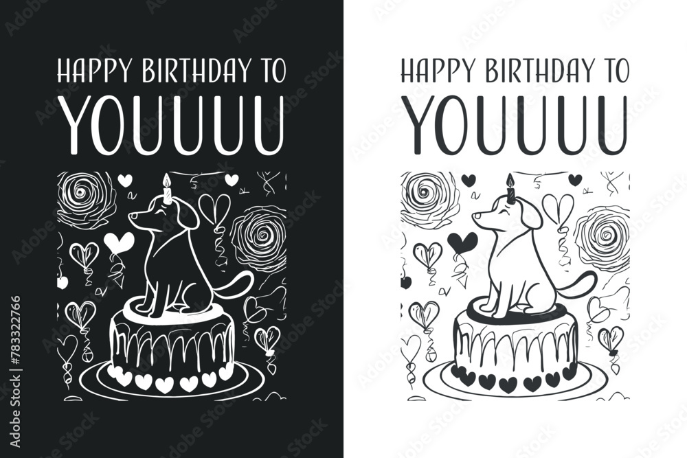 Happy birthday to you! Dog lover