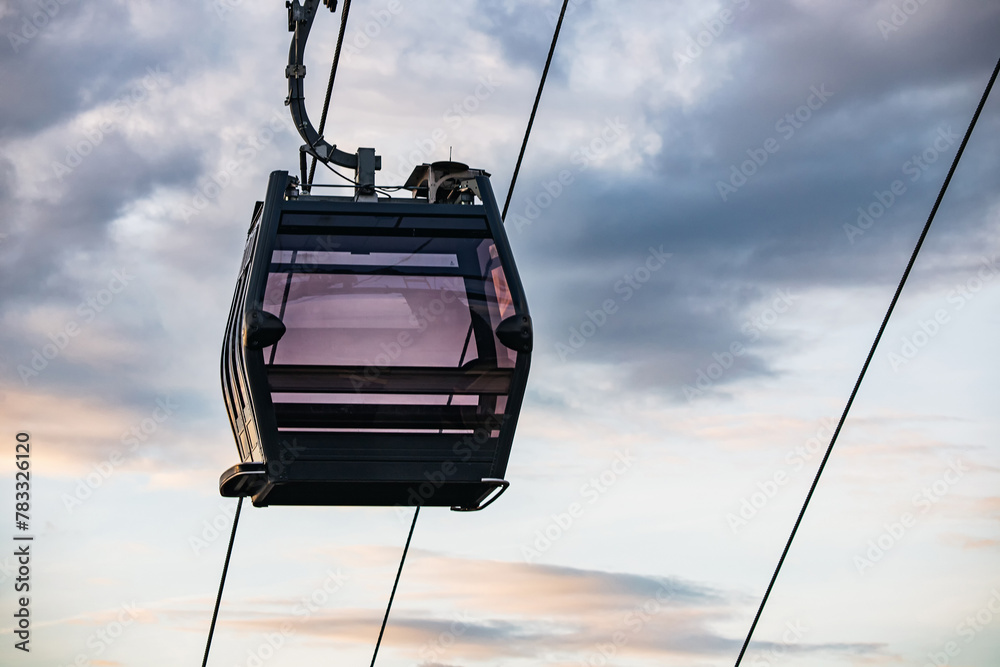new heights with a cable car ride, offering a thrilling journey through the scenic landscapes of Europe.